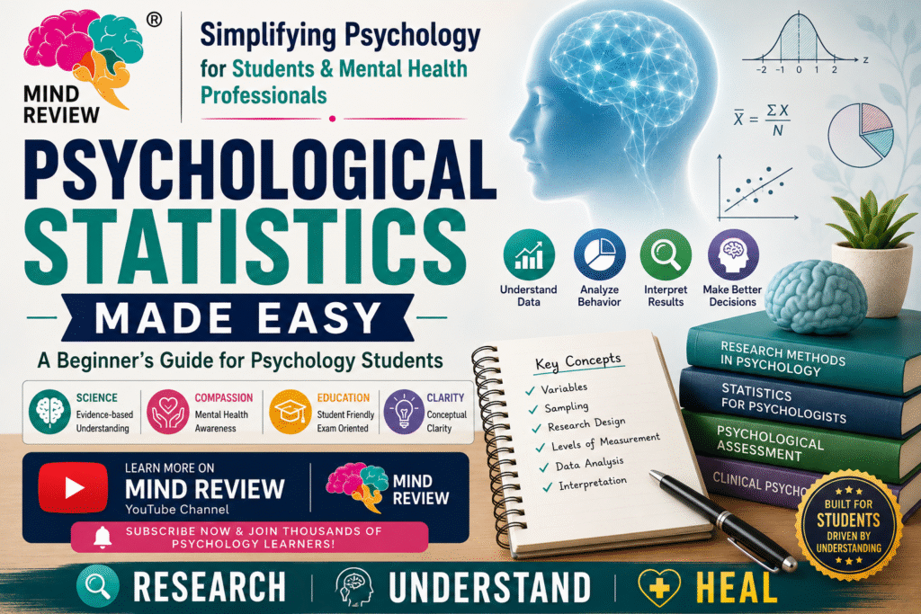 Psychological Statistics Made Easy – Beginner's Guide for Psychology Students by Mind Review